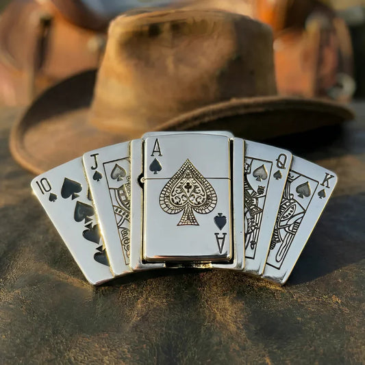 Lighter belt buckle